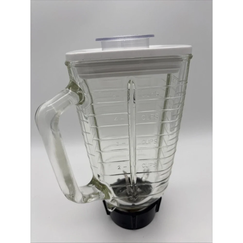 Oster Regency Blender Glass Jar 5 Cup w/ Lid & Blade Original Vintage